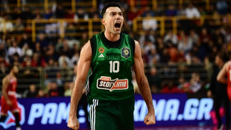 Παναθηναϊκός – Ολυμπιακός 79-75: Κυπελλούχος δια χειρός Σλούκα και Ναν!