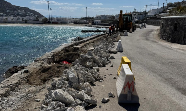 Ξεκίνησαν οι εργασίες για την εγκατάσταση δύο καινούργιων αγωγών φ250 αντλήσεως υδάτων. Λύνεται το διαχρονικό πρόβλημα της άντλησης
