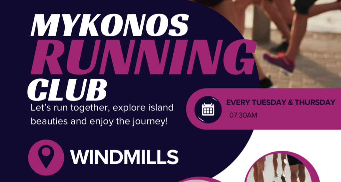 Mykonos Running Club: Ανακαλύπτοντας την άλλη Μύκονο