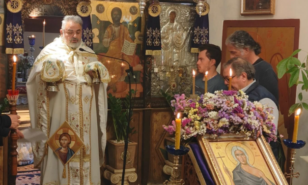 Η Κυριακή της Οσίας Μαρίας της Αιγυπτίας στον Ιερό Ναό της Αγ. Κυριακής