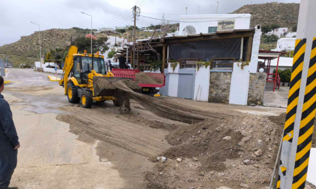 Αποκατάσταση ζημιών από το Δημοτικό Λιμενικό Ταμείο