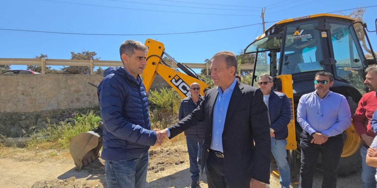 Γιάννης Βρούτσης: «Σπουδαία ημέρα για τη Νάξο. Ξεκινά η ανάπλαση της περιοχής του Κλειστού Γυμναστηρίου Νάξου»