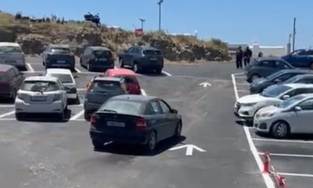 Το Δημόσιο πάρκινγκ του Νταβιά σε πλήρη λειτουργία (video)