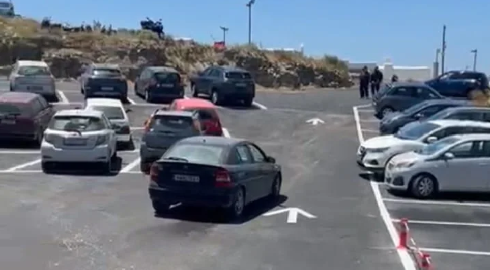 Το Δημόσιο πάρκινγκ του Νταβιά σε πλήρη λειτουργία (video)