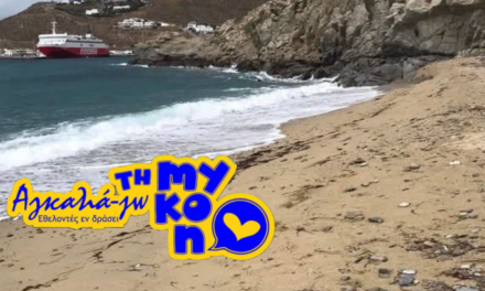 Κάλεσμα για εθελοντικό καθαρισμό στην παραλία κάτω από το Κάβο Τάγκου από τους «Εθελοντές εν Δράσει Αγκαλιά-ΖΩ τη Μύκονο»
