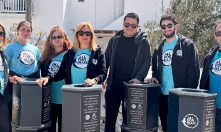 All For Blue και NAVARINO “δίνουν ζωή” στα θαλάσσια πλαστικά στη Μύκονο