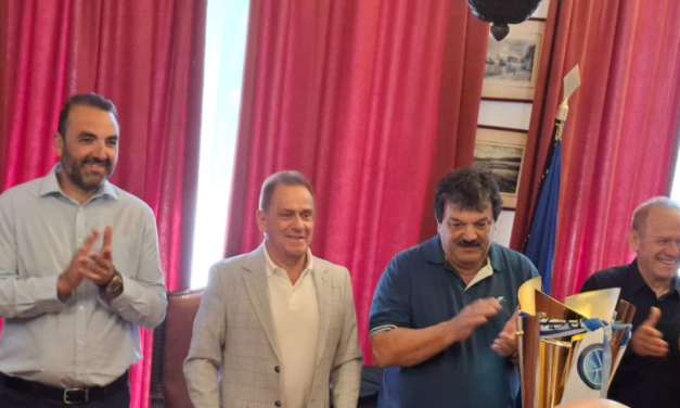 Η Δημοτική Αρχή τίμησε τους “ήρωες” της ανόδου στην Α1 μπάσκετ