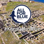 “Keep Mykonos Blue”: Οι Μαθητές της Μυκόνου μετατρέπουν τα σκουπίδια σε τέχνη με θέμα τη Δήλο