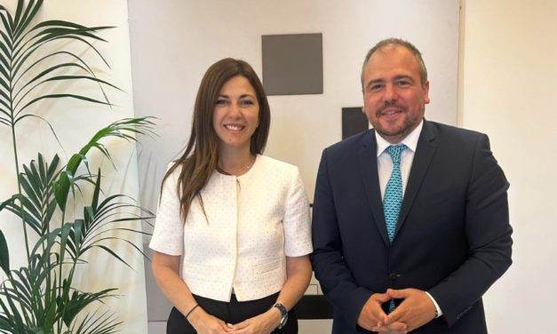 Συνάντηση Φίλιππου Φόρτωμα με την Υπουργό Παιδείας Σοφία Ζαχαράκη