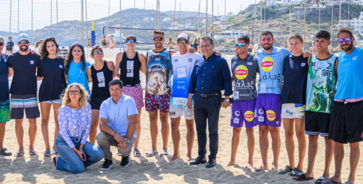 Γ. Βρούτσης : Στην Ίο «χτυπά» η καρδιά του Beach Volley με το Παγκόσμιο Τουρνουά