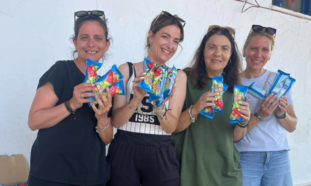 Γρανιτένιες “ανάσες” δροσιάς και χαράς στο Δημοτικό Σχολείο Άνω Μεράς Μυκόνου!