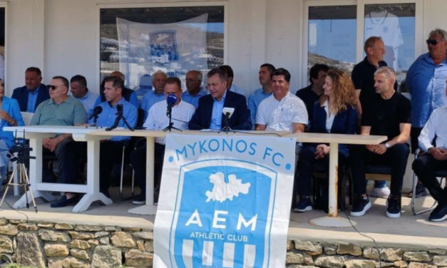 Γιάννης Βρούτσης για γήπεδο ποδοσφαίρου στον Κόρφο : Επένδυση 731.505,51 €