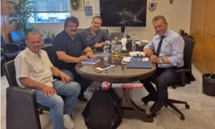 ΑΟ Μυκόνου επίσκεψη στο Υπουργείο Αθλητισμού, στήριξη από Βρούτση στο νέο βήμα