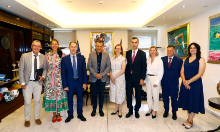 Ο Υπουργός Αθλητισμού Γιάννης Βρούτσης  καλωσόρισε την αντιπροσωπεία της EPAS του Συμβουλίου της Ευρώπης στην Ελλάδα