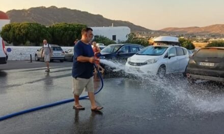 Ο Γαλούνης καθαρίζει, Η Άνω Μερά λάμπει: Ένας Αντιπρόεδρος στην πρώτη γραμμή της Καθαριότητας
