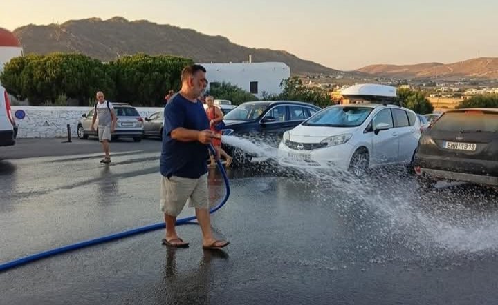 Ο Γαλούνης καθαρίζει, Η Άνω Μερά λάμπει: Ένας Αντιπρόεδρος στην πρώτη γραμμή της Καθαριότητας