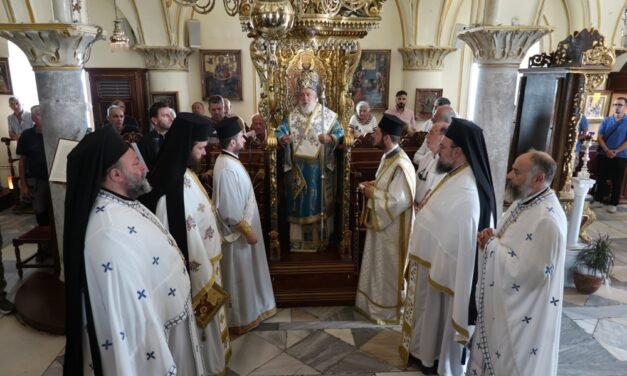 Χειροτονία Πρεσβυτέρου στη Μύκονο από τον Σεβασμιώτατο κ. Δωρόθεο Β’