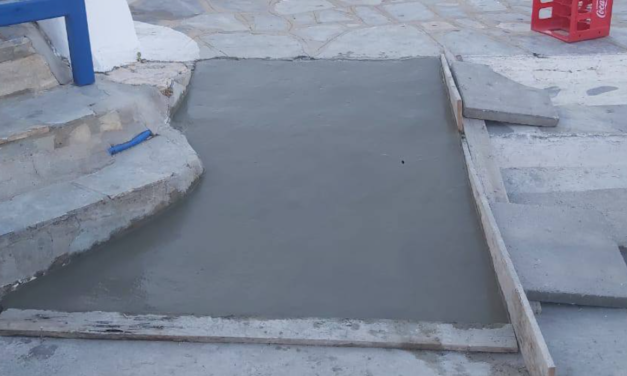Νέα ράμπα πρόσβασης στην Πλατεία Ανω μεράς