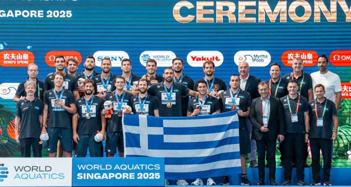 Μήνυμα του Υπουργού Αθλητισμού Γιάννη Βρούτση για την τεράστια επιτυχία που σημείωσαν οι Εθνικές Ομάδες Πόλο Ανδρών και Γυναικών  στη Σιγκαπούρη