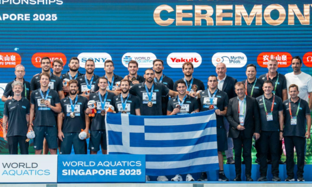 Μήνυμα του Υπουργού Αθλητισμού Γιάννη Βρούτση για την τεράστια επιτυχία που σημείωσαν οι Εθνικές Ομάδες Πόλο Ανδρών και Γυναικών  στη Σιγκαπούρη