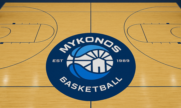 “ΑΟ Μυκόνου: Η Νέα Εικόνα Που Οδηγεί στην GBL – Ένα Λογότυπο Με Άρωμα Νησιού και Φιλοδοξίας”