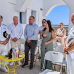 Παρουσία του Φίλιππου Φόρτωμα τα εγκαίνια του νέου Λιμενικού Φυλακίου Ανάφης
