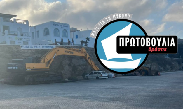 Η “Πρωτοβουλία Δράσης” καταγγέλλει την υλοποίηση έργου στο λιμάνι εν μέσω σεζόν