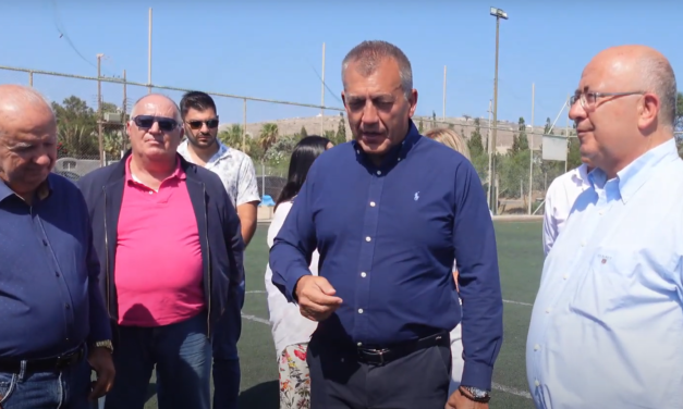 Τέσσερα νέα γήπεδα σε Σαντορίνη και Θηρασιά με την ΄΄υπογραφή” Γιάννη Βρούτση (pics-vid)