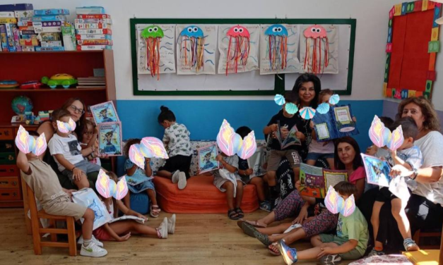 Επίσκεψη της Αντιδημάρχου Παιδείας στον Παιδικό Σταθμό Άνω Μεράς