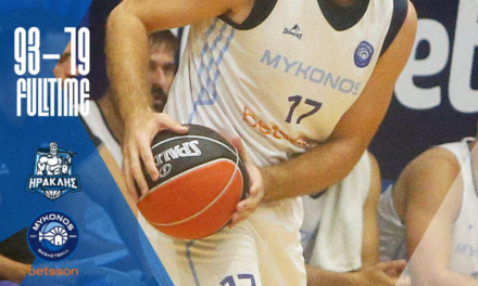 Φιλική ήττα από τον Ηρακλή για τη Μύκονο Betsson BC με 93-79
