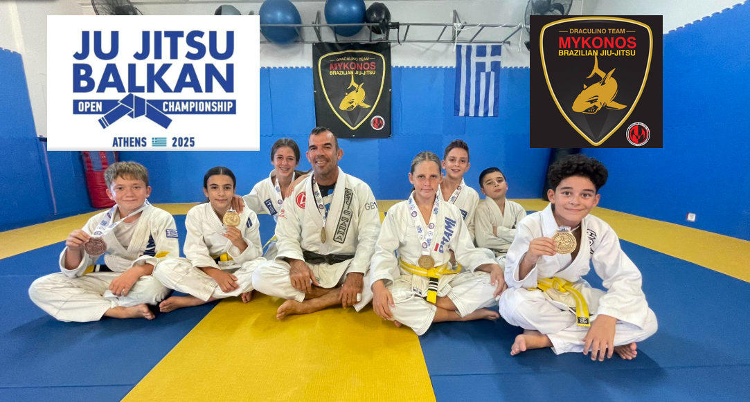 Χρυσή επιτυχία για το Ju-Jitsu της Μυκόνου στο Βαλκανικό Πρωτάθλημα