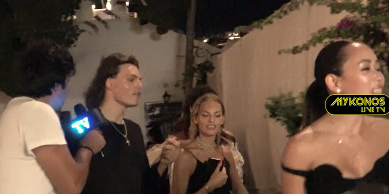 ΣΤΗΝ ΜΥΚΟΝΟ Ο ΚΑΛΛΟΝΟΣ ΓΙΟΣ ΤΗΣ LIZ HURLEY