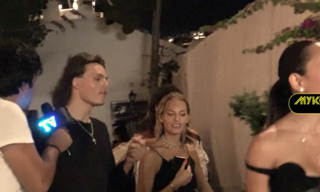 ΣΤΗΝ ΜΥΚΟΝΟ Ο ΚΑΛΛΟΝΟΣ ΓΙΟΣ ΤΗΣ LIZ HURLEY
