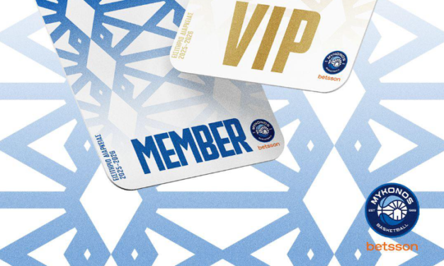 Η Μύκονος BC ετοιμάζεται για το μεγάλο ταξίδι στην Basket League. Ξεκινά η διάθεση των εισιτηρίων διαρκείας