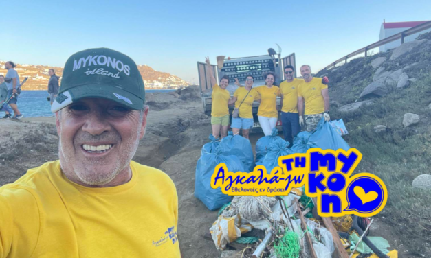 Μεγάλη επιτυχία για τους «Εθελοντές εν δράσει» που καθάρισαν παραλία στον Άγιο Κωνσταντίνο