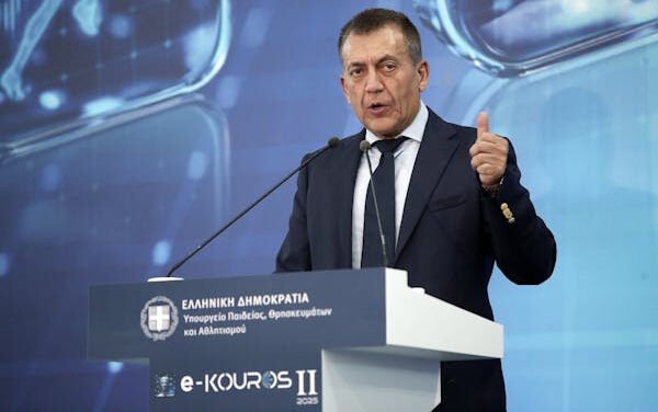 Γ. Βρούτσης: Έως τις 19 Σεπτεμβρίου η υποβολή της ηλεκτρονικής αίτησης στο «e-Kouros» για την εγγραφή των ερασιτεχνικών σωματείων στο Μητρώο 2025