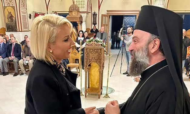 Κατερίνα Μονογυιού: «Η Σαντορίνη τιμά την Πολιούχο της – Η 5η Μαΐου καθιερώνεται ως ημέρα αργίας προς τιμήν της Αγίας Ειρήνης»