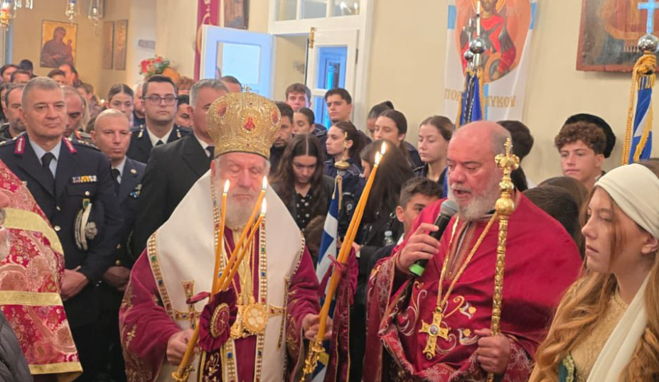 Λαμπρός Εορτασμός του Αγίου Αρτεμίου στη Μύκονο – Παρόντες ο κ. Βρούτσης, ο Δήμαρχος και πλήθος Αρχών (photos)