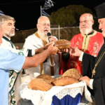 Μεγάλη προσέλευση πιστών στον Εόρτιο Εσπερινό των Αγίων Κυπριανού και Ιουστίνης