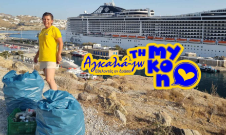 Η Μαρία Κουκά, η «ψυχή» του Αγίου Στεφάνου: Οι «Εθελοντές εν Δράσει-Αγκαλιά-Ζω τη Μύκονο» δίνουν μαθήματα προσφοράς