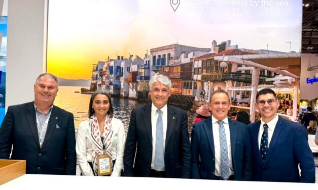 Βερώνης ,Ατζαμόγλου & Κουσαθανάς μαζί με τον τον Γενικό Γραμματέα του ΕΟΤ στην κορυφαία διεθνή έκθεση τουρισμού World Travel Market