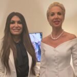 Η Κατερίνα Μονογυιού στη δεξίωση της νέας Πρέσβεως των ΗΠΑ – Πρόσκληση στην Kimberly Guilfoyle και στους υπουργούς να επισκεφθούν Μύκονο και Κυκλάδες