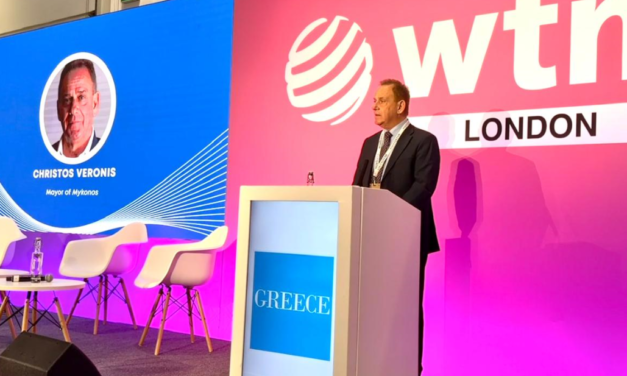 Η Μύκονος κατέκτησε το Λονδίνο: Ο Δήμαρχος Χρήστος Βερώνης προβάλλει το Αυθεντικό Πρόσωπο του Νησιού