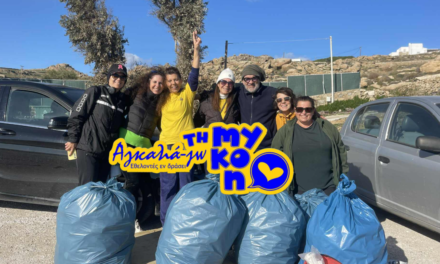 ΚΑΘΑΡΟΣ ΚΑΛΑΦΑΤΗΣ: Τελευταία δράση του 2025 από την «Αγκαλιά-Ζω τη Μύκονο»