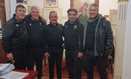 Συνάντηση Κορυφής στο Δημαρχείο: Η ΑΕΚ «επισκέφθηκε» τον Χρήστο Βερώνη