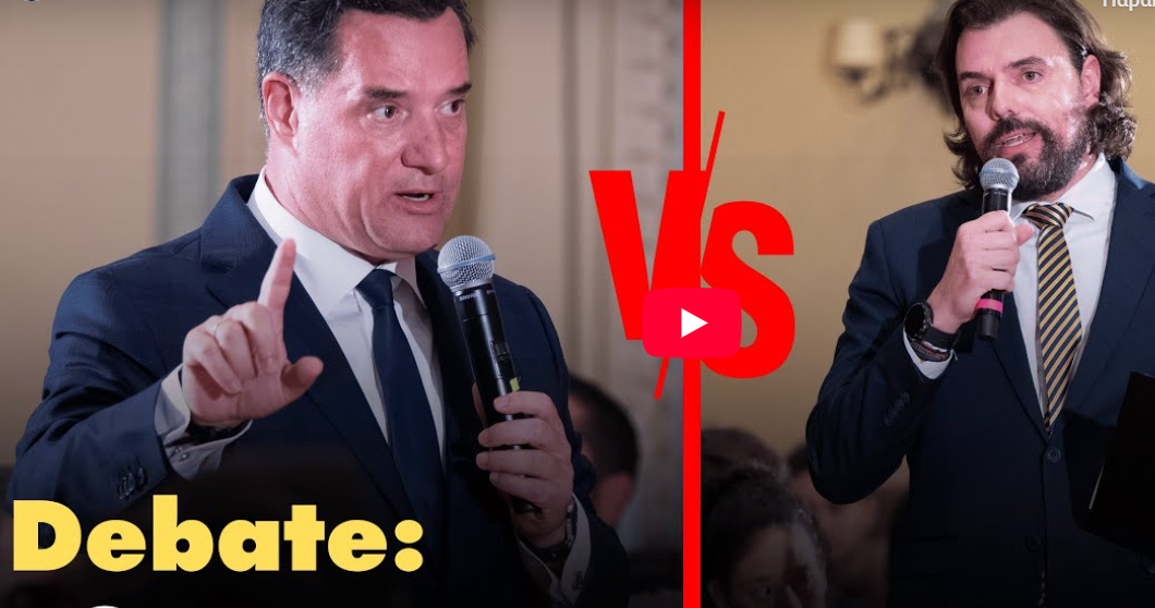 Σύγκρουση Γεωργιάδη – Παππά για το Μέλλον της Υγείας. Η Πολιτική Μάχη για το Εθνικό Σύστημα Υγείας στο Debate House