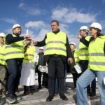 Στα εργοτάξια του «νέου ΟΑΚΑ» ο Γιάννης Βρούτσης