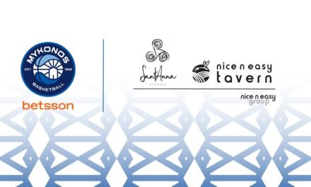 Το SantAnna και το nice n easy Mykonos Επίσημοι Χορηγοί της Μυκόνου Betsson για την ιστορική σεζόν 2025-26