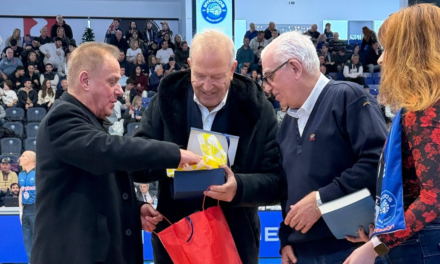 Χρήστος Βερώνης: «Τιμή για το νησί μας η υποδοχή του ΠΑΟΚ» – Η βράβευση και το μεγάλο «διπλό»