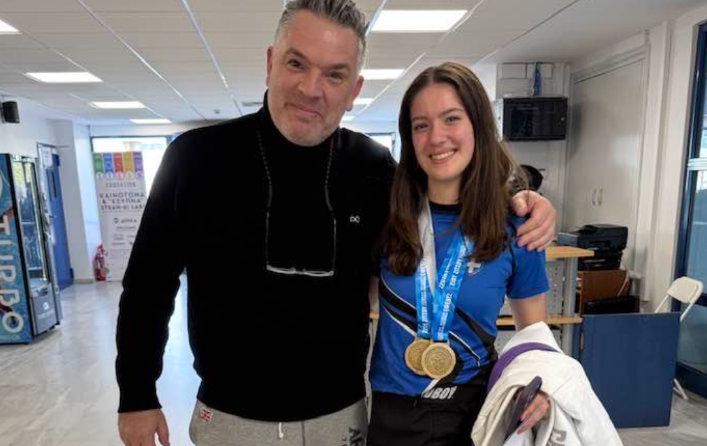 ΠΡΩΤΑΘΛΗΤΡΙΑ ΕΛΛΑΔΟΣ Η ΜΑΡΙΑ ΧΑΝΙΩΤΗ: Διπλό «χρυσό» στο Πανελλήνιο Πρωτάθλημα BJJ